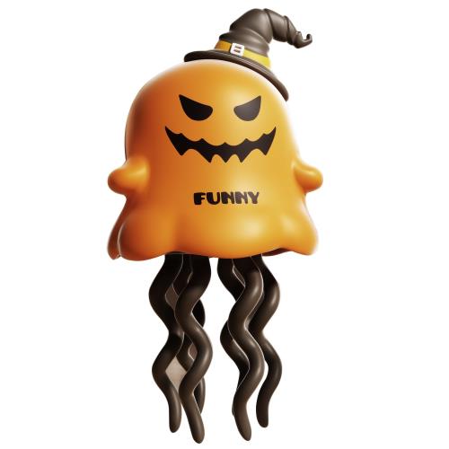 1個セットSediven ハロウィン 飾り ダンシング おもちゃ かぼちゃ 動く かわいい 知育玩具 踊るタコ 子供向け 子・犬・猫用 室内遊び SNSで話題 踊る halloween 装飾 プレゼント パーテイー小物 装飾アートリ 装飾品 （オレンジ）