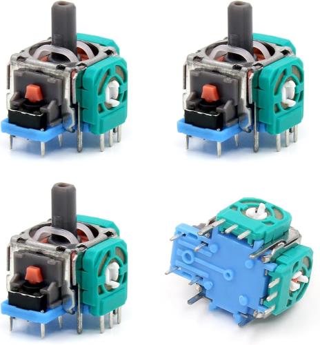 aninako PS5 コントローラー修理 20 in 1 ジョイスティック アナログスティック センサー サムスティック モジュール修理部品 (20 in 1) (4 in 1)