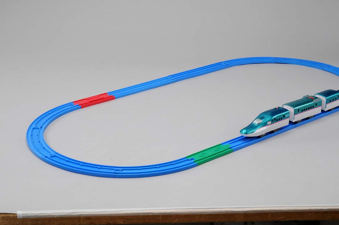 タカラトミー 『 プラレール S-16 レールで速度チェンジ!! E5系新幹線はやぶさ 』 電車 列車 おもちゃ 3歳以上 玩具安全基準合格 STマーク認証 PLARAIL TAKARA TOMY 2