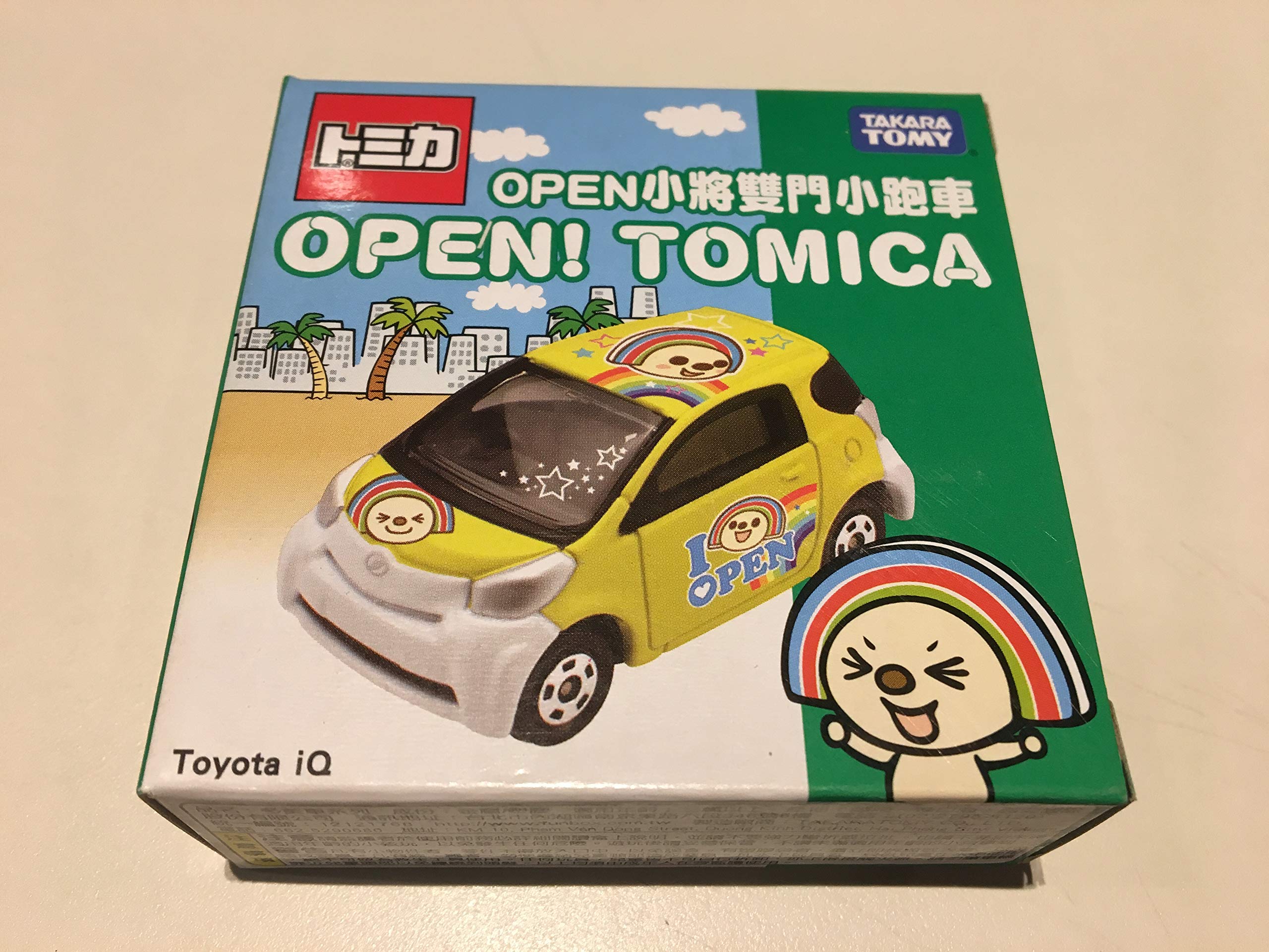 トミカ 台湾限定 OPEN TOMICA Toyota IQ OPENちゃん オープンちゃん 台湾セブンイレブン 海外 日本未発売 並行輸入品