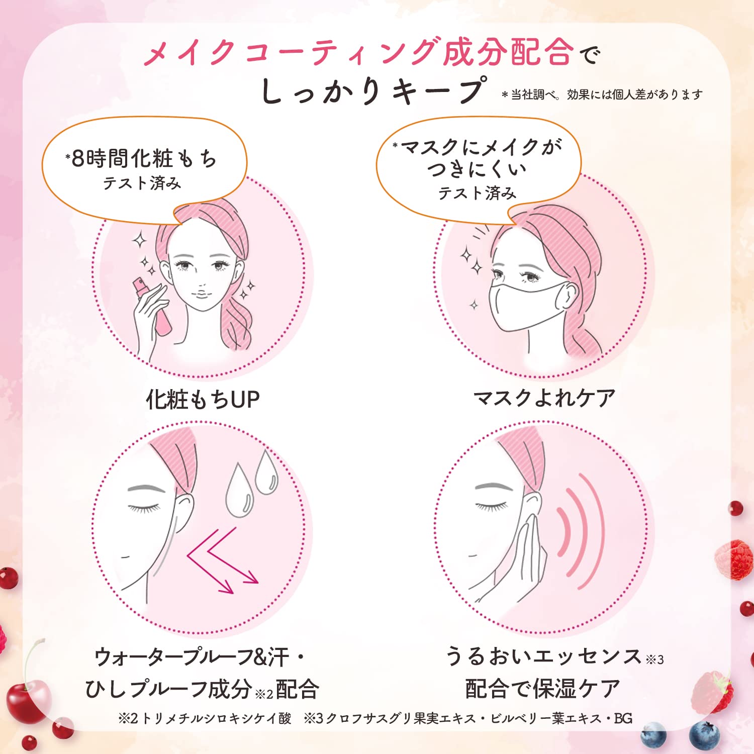 BLEND BERRY(�֥��ɥ٥꡼) �ᥤ�����å� �����ԥ� �ߥ��� 60ml ���������ɻ� KOSE