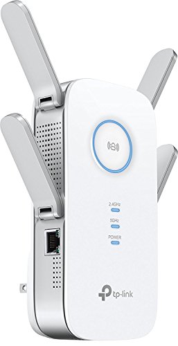 無線LAN規格/11ac・11n・11a・11g・11b/転送速度:1733Mbps(11ac)、800Mbps(11n)、54Mbps(11a、11g)、11Mbps(11b) 1x 有線LANポート:1000BASE-T、100BASE-TX、10BASE-T 対応OS: iOS, Android, Microsoft Windows 98SE, NT, 2000, XP, Vista / Windows 7, 8, 10, Mac OS, NetWare, UNIX / Linux. 外形寸法(幅X奥行X高さ): 163 x 86 x 40mm 電源:100- 240V 50/60Hz 最大消費電力:12W、周波数:2.4/5GHz 付属品:RE650本体、クイックインストールガイド 3年保証 インターフェイス: 1x 10/100/1000M Ethernet Port (RJ45) システム要件:Microsoft Windows 98SE, NT, 2000, XP, Vista or Windows 7, 8, 10, Mac OS, NetWare, UNIX or Linux. アンテナ:外部アンテナ x 4、無線セットアップ:WPS、利用間取り目安:~4LDK/3階建