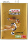 カストロール(Castrol) エンジンオイル POWER1 4T 10W-40 4L 二輪車4サイクルエンジン用部分合成油 MA2 Castrol