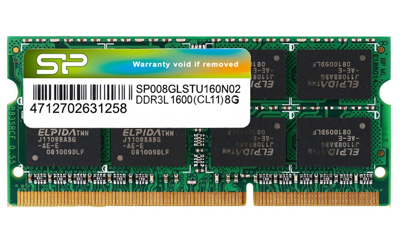 VRp[ m[gPCp 1.35V (d) DDR3L 1600 PC3L-12800 8GB~1 204Pin Mac Ή SP008GLSTU160N02