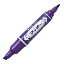 ゼブラ(ZEBRA) 油性ペン ハイマッキー 紫 10本 B-MO-150-MC-PU