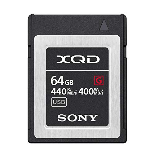 ソニー(SONY) XQDメモリーカード 64GB QD-G64F 書き込み速度400MB/s / 読み出し速度440MB/s