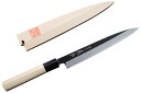 山脇刃物製作所 郷右馬允義弘 上作シリーズ 安来鋼白2号 柳刃包丁 180mm 白鞘付 JCHC-180Y