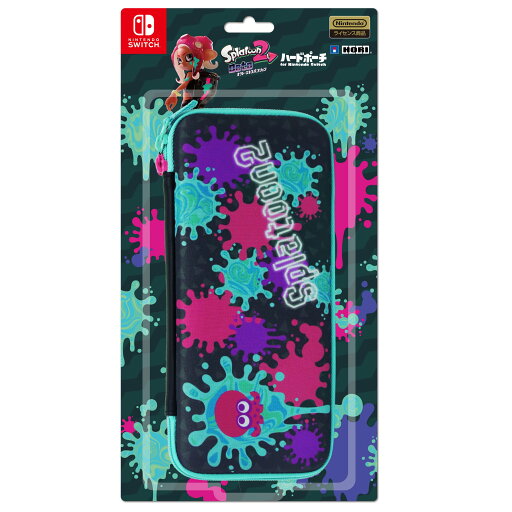 任天堂ライセンス商品スプラトゥーン2 ハードポーチ for Nintendo Switch インク×タコNintendo Switch対応 任天堂ライセンス商品スプラトゥーン2 ハードポーチ for Nintendo Switch インク×タコNintendo Switch対応