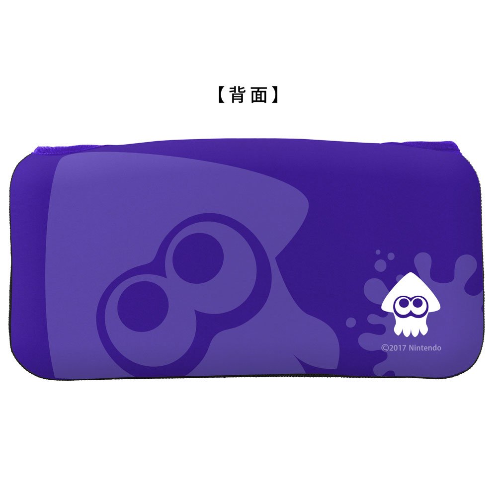 QUICK POUCH COLLECTION for Nintendo Switch (splatoon2) イカ:ブライトブルー