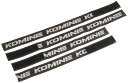 コミネ(KOMINE) バイク用 膝プロテクター用ベルト 交換用ベルト (SK-466用/4本セット) 04-499