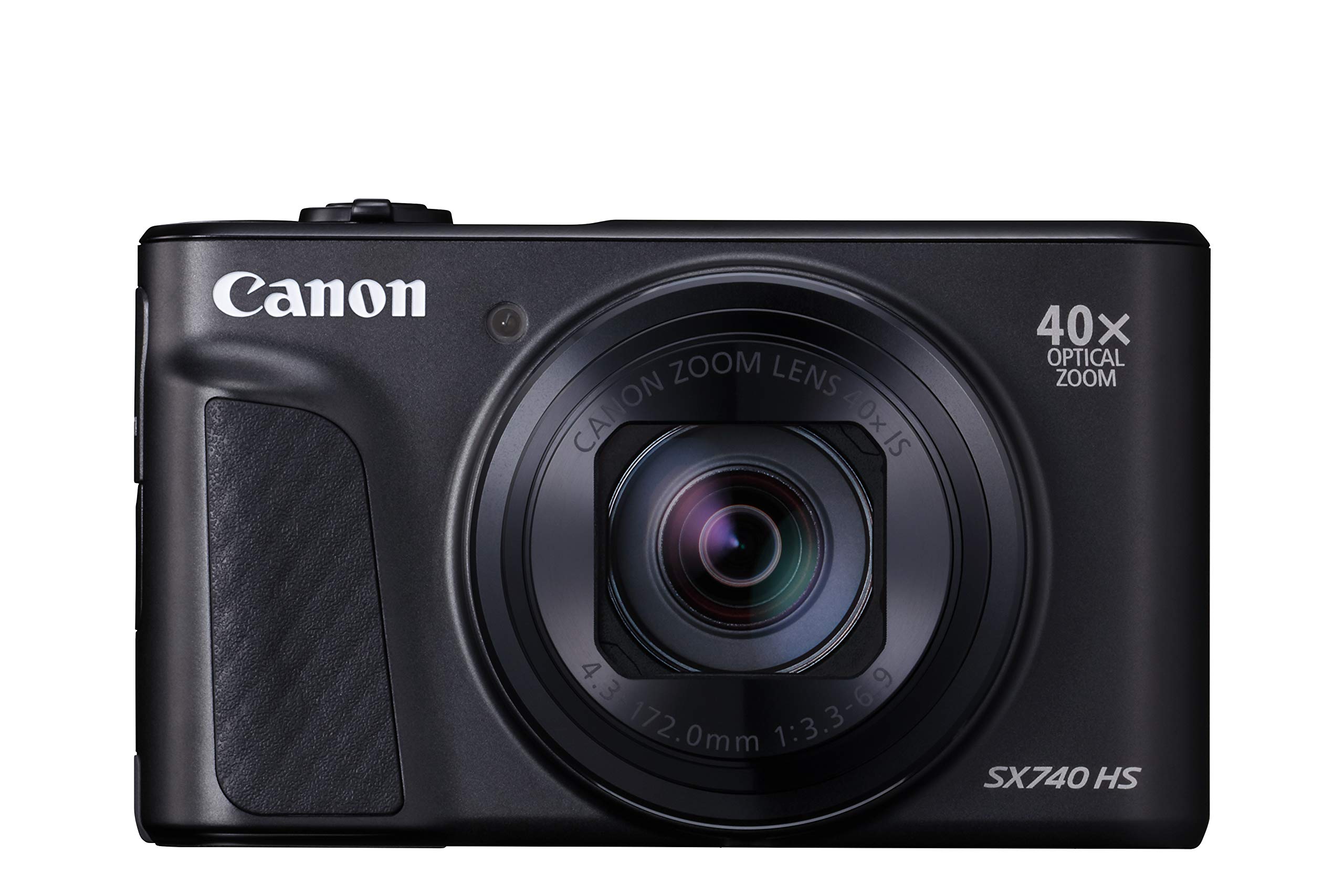 Canon コンパクトデジタルカメラ PowerShot SX740 HS ブラック 光学40倍ズー ...