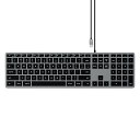 Satechi スリム W3 USB-C 有線 バックライト キーボー...(2)