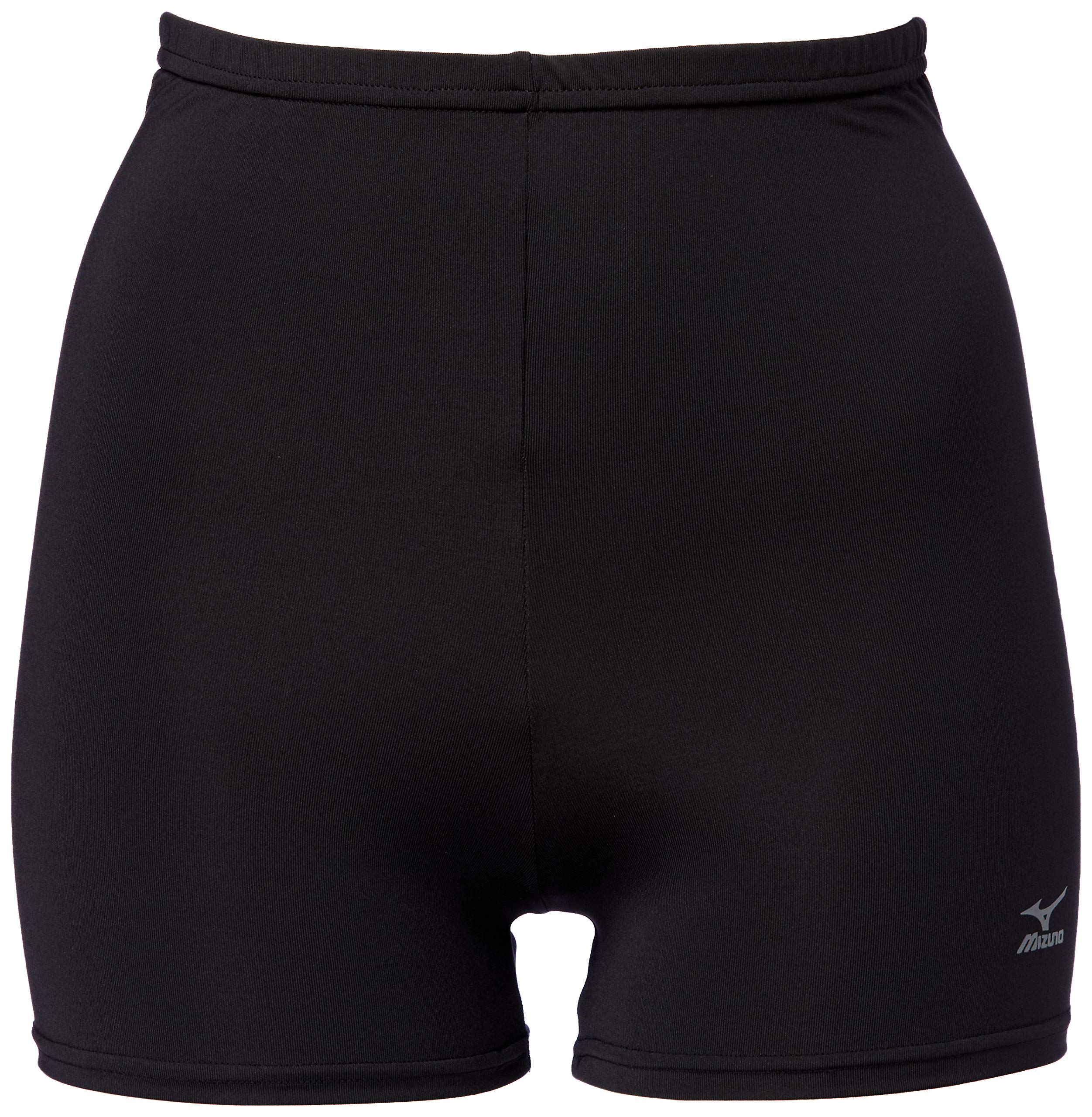 [オカモト] MIZUNO くろぱん マイクロミニ丈 スパッツ レディース 吸水速乾 ストレッチ 丈夫 スポーツ 562-066 レディース ブラック 日本 L-LL (日本サイズL相当)