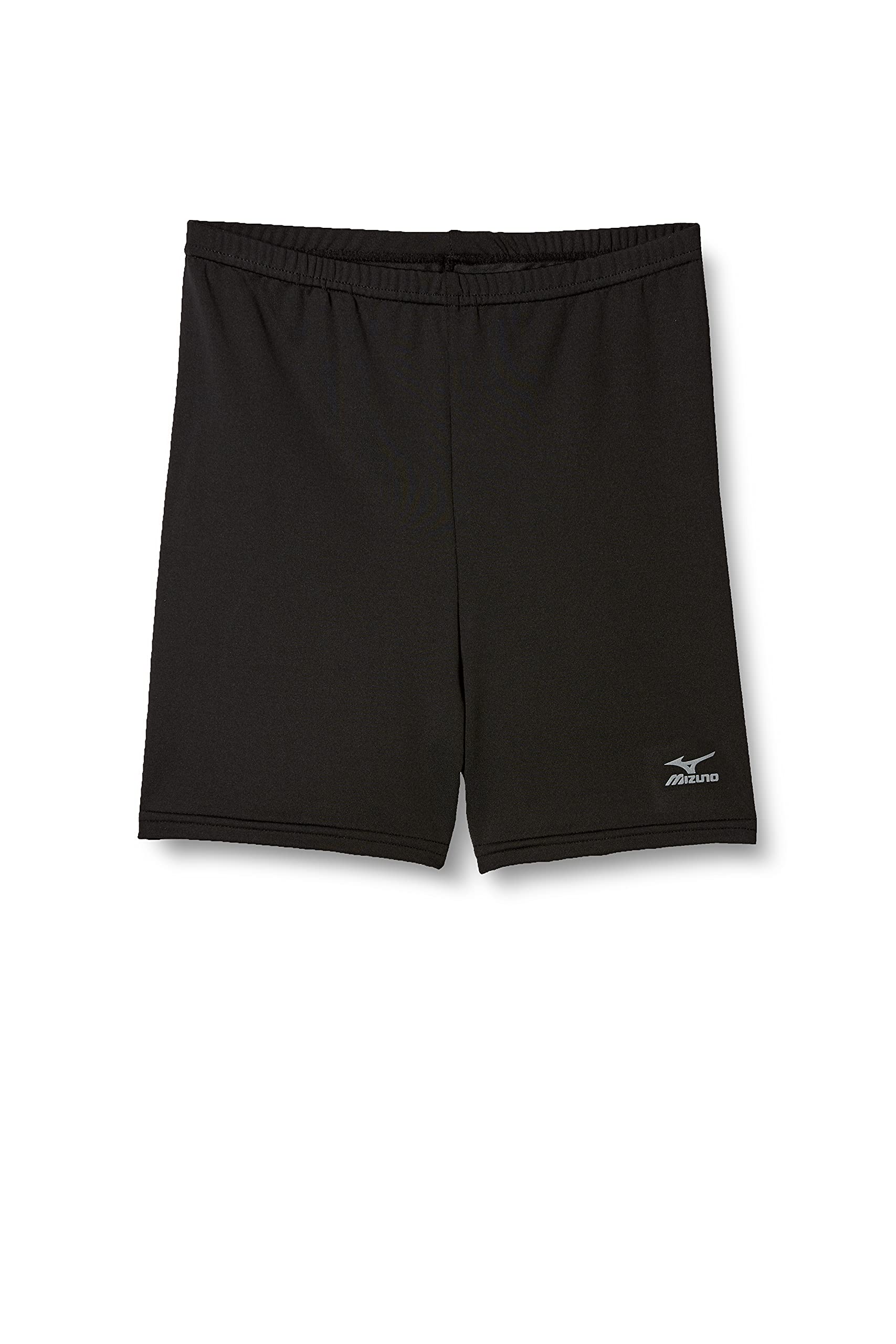 [オカモト] MIZUNO くろぱん ショート丈 スパッツ キッズ 吸水速乾 ストレッチ 丈夫 スポーツ 部活 919-910 ガールズ ブラック 日本 130