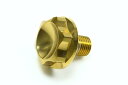 アントライオン(antlion) ステムナット Ver.2 ステムボルト チタンゴールド M14XP1.25 SR400(-00) TW225 TW200 30...