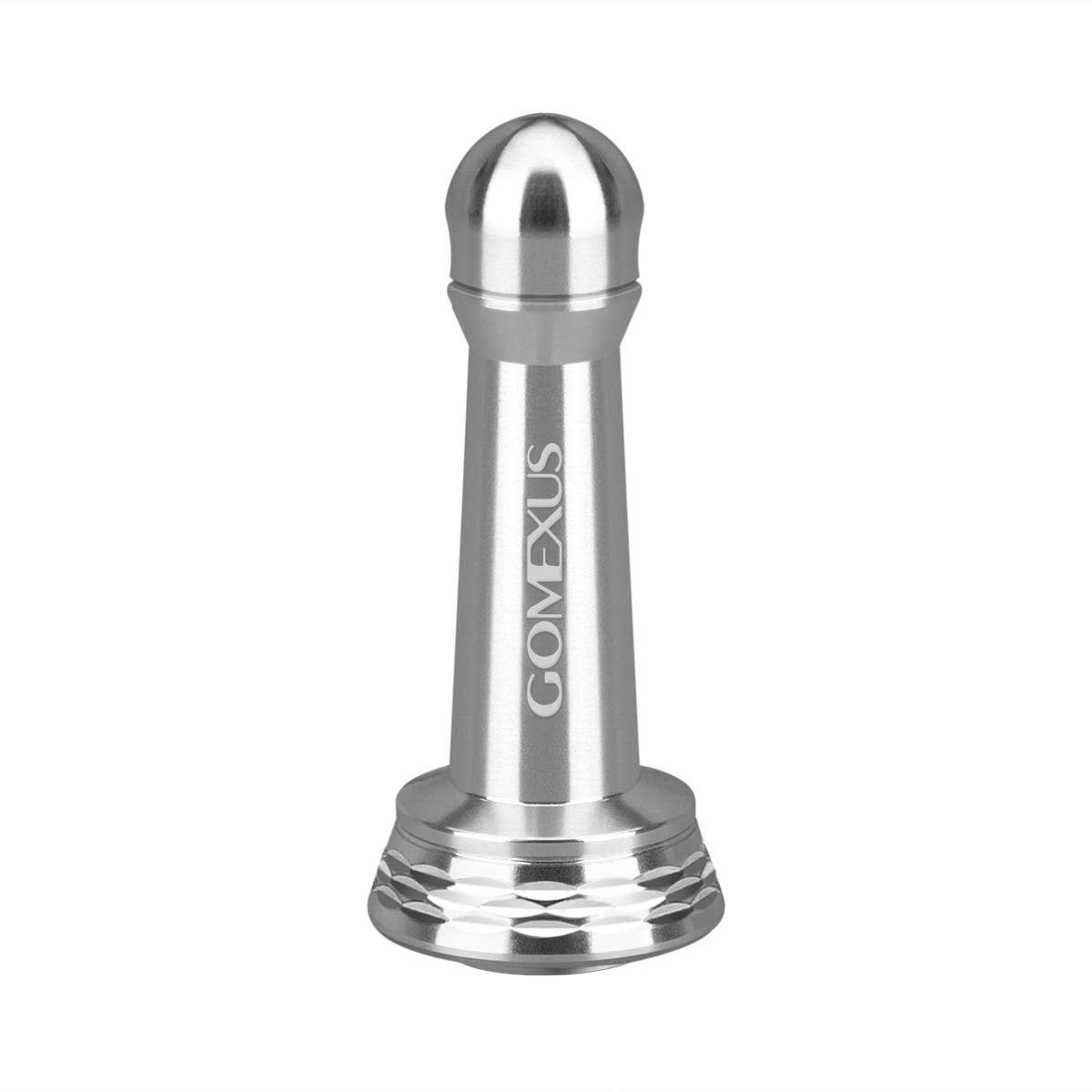 ゴメクサス R1 リールスタンド 42mm スピニングリール 保護用 シマノ(Daiwa) ダイワ(Daiwa) ルビアス セフィア ツインパワー ストラディック ナスキー 対応 フック掛け バランサー アルミ製 ランガン釣り アジング ライトゲーム 6.9g超軽量 釣り道具 簡単取り付け(4.0)