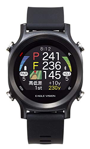 アサヒゴルフ EAGLE VISION watch ACE EV-933 BK ブラック