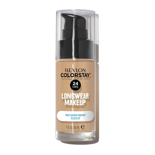 REVLONレブロン カラーステイ ロングウェア メイクアップ D 180 サンド ベージュ 自然な肌色 乾燥肌用 SPF20 PA++ リキッドファンデーション 30mL REVLONレブロン カラーステイ ロングウェア メイクアップ D 180 サンド ベージュ 自然な肌色 乾燥肌用 SPF20 PA++ リキッドファンデーション 30mL