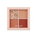 REVLONレブロン ダズル アイシャドウ クアッド 002 サンセット ブリック カラーイメージ:スモーキー テラコッタ 日本開発 アイシャドウ 3.0g