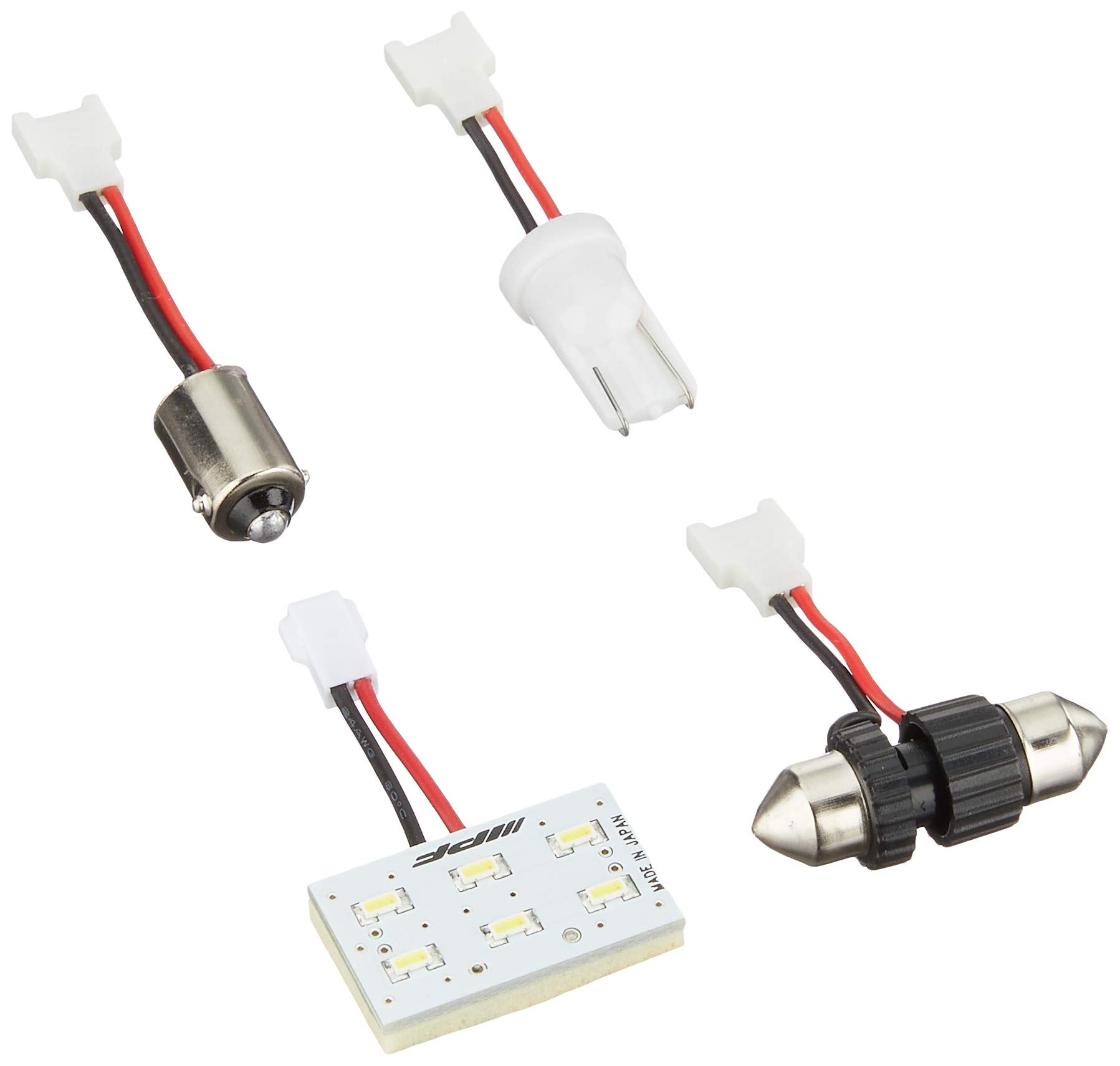 IPF �롼����� LED ���� T10 T13 T16 T10��31 T10��28 G14 65lm 7000K �ۥ磻�� 12V�� 1���� �ץ졼�ȥ�����...