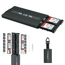 JJC 4枚 SD SDHC SDXC カード 12枚 Micro S...(2)