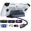 iVANKY ROG Ally/Legion Go/Steam Deck OLEDドック、ASUS ROG Alloy用の8-in-1ハブドッキングステーション、HDMI 4Kギガビットイーサネット、USB 3.0、Stream DeckLenovo Legion Go用の100W充電USB-Cポートを搭載(2)