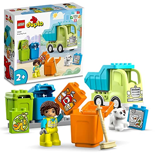 レゴ(LEGO) デュプロ デュプロのまち リサイクル回収トラック 10987 おもちゃ ブロック 