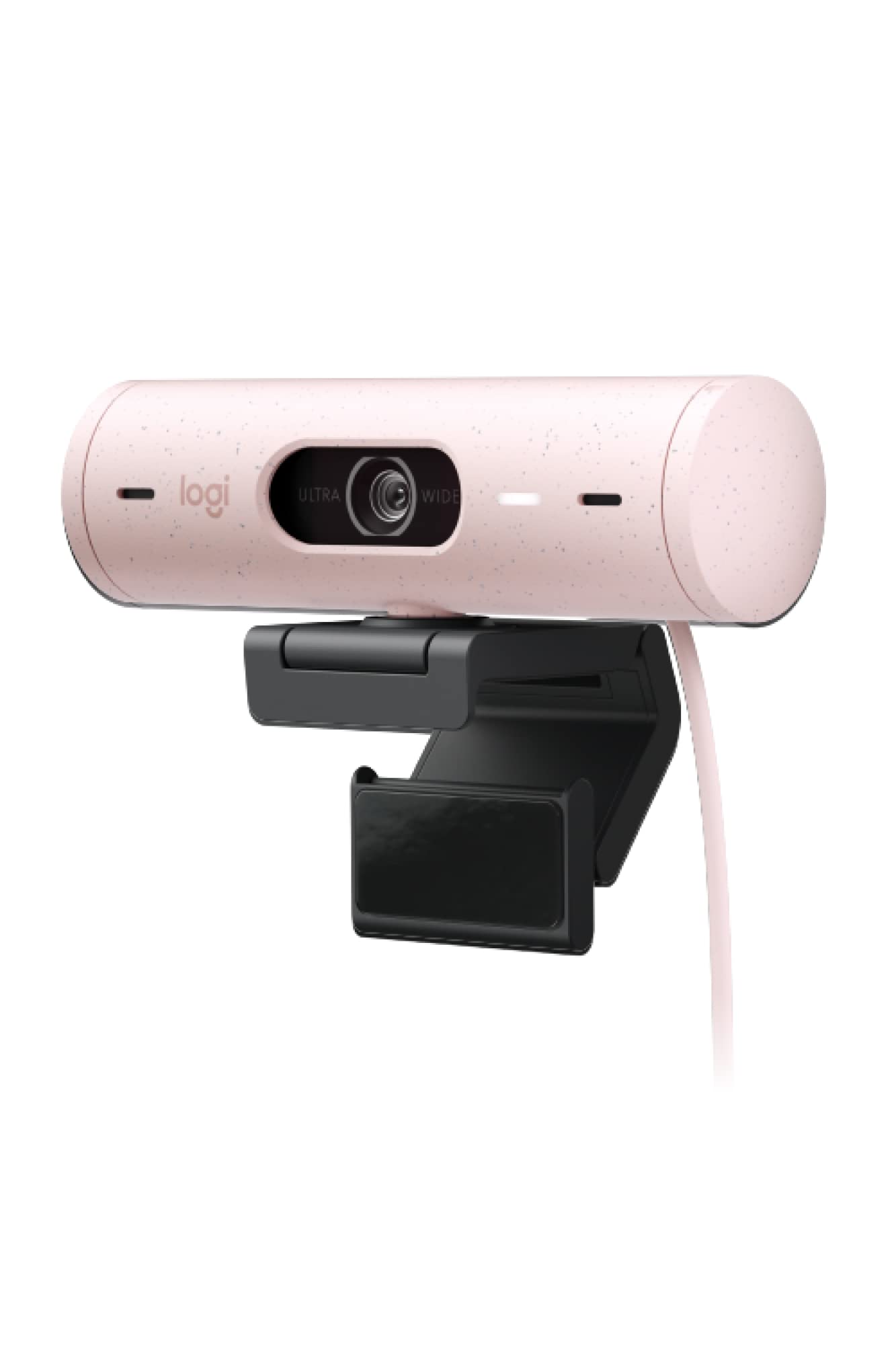 ロジクール Webカメラ フルHD 1080P オートフォーカス 自動光補正 ノイズリダクション マイク 広視野角 90度 プライバシーシャッター Brio 500 C940RO ローズ ウェブカメラ ウェブカム PC Mac ノートパソコン Zoom Skype 国内正規品 1年間メーカー保証