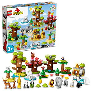 レゴ(LEGO) デュプロ デュプロのまち 世界のどうぶつ 知育 玩具 おもちゃ ブロック 誕生日 プレゼント幼児 赤ちゃん 動物 どうぶつ 男の子 女の子 2歳 3歳 知育玩具 10975