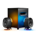 SteelSeries Steeiseries ゲーミングスピーカー Arena7 JP PC用スピーカー サブウーファー RGBイルミネーション Bluetooth バスレフ式 61545