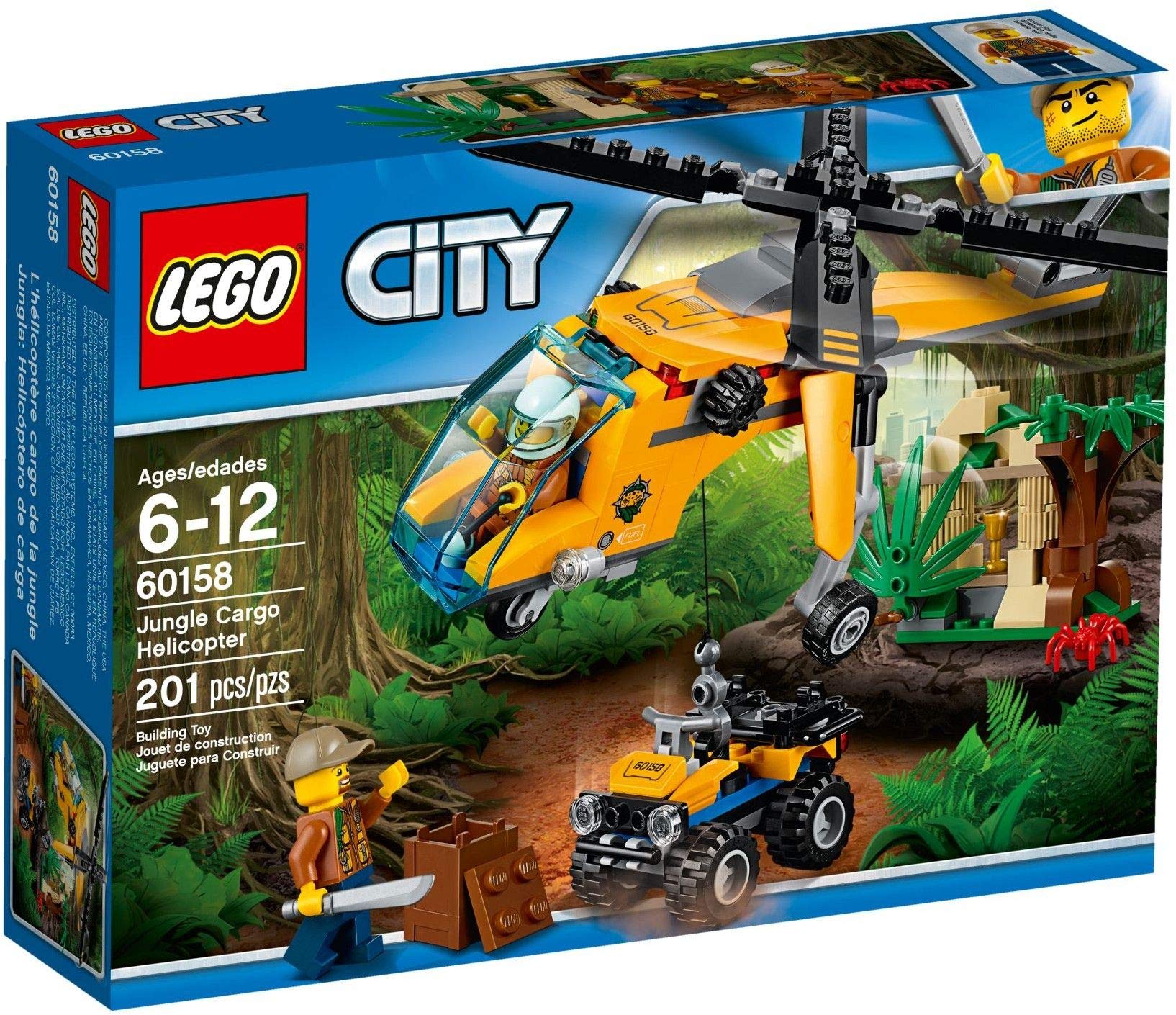 レゴ(LEGO)シティ ジャングル探検ヘリコプター 60158(3)