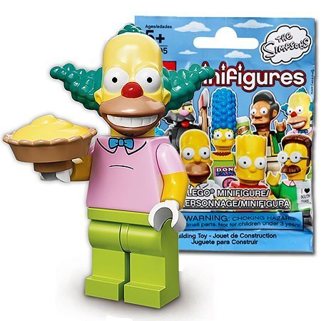 쥴LEGO ߥ˥ե奢 ץ ꡼1 饹ƥLEGO Minifigures The Simpsons Series1 Krusty the Clown 71005-8