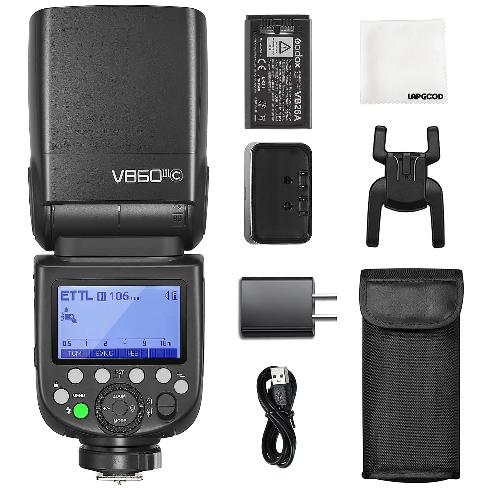 GODOX正規代理店GODOX V860III-C カメラフラッシュ CANON適用 2.4G 1/ ...