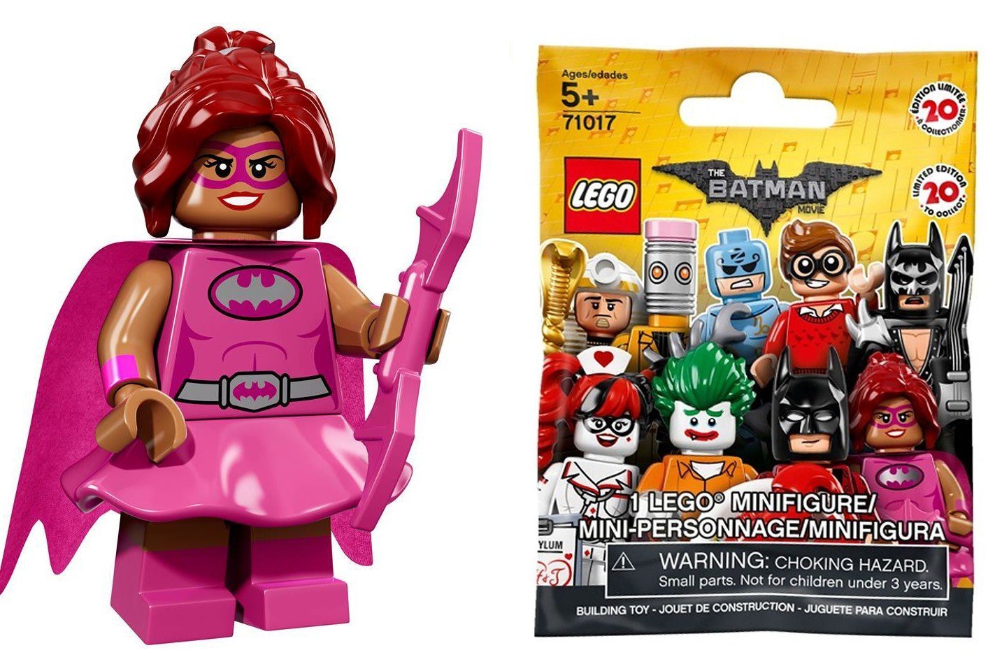 쥴 Хåȥޥ ࡼӡ ߥ˥ե奢꡼ ԥ󥯡ѥХåȥ̤ʡˡTHE LEGO Batman Movie...