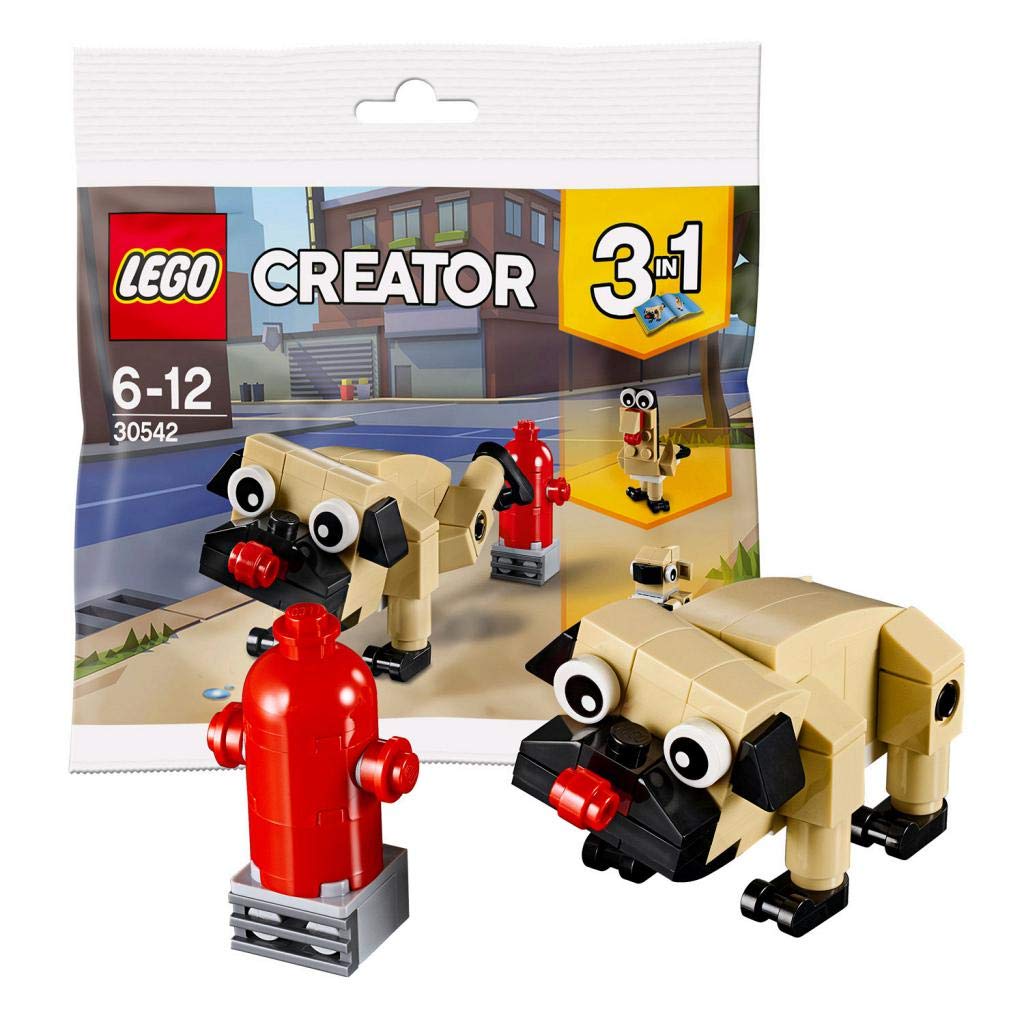 LEGO Creator 3 in 1 Pug, Turkey, and Koala Bear (30542) Bagged