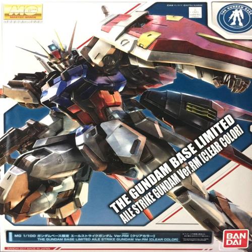 MG 1/100 ガンダムベース エールストライクガンダム Ver.RM [クリアカラー] 機動戦士ガンダムSEED