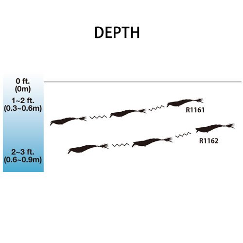 YO-ZURI(�衼�ť�) �륢�� ���㡼���٥��� ���ꥹ���� 3D ������� (SS) 70mm HTS ����:7g R1161-HTS-�ۥ�������������