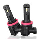 M's Basic by IPF ヘッドライト フォグランプ LED バルブ スマートシリーズ 6500K H8/H11/H16 ハロゲンサイズ型 ファン付きモ...