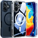 極限耐黄変クリア!Magsafe対応TORRAS iPhone 16 用 ケース クリア マグネット搭載 カメラコントロール対応 黄ばみなし ワイヤレス充電 耐衝撃 全面保護 あいふぉん16ケース 6.1インチ 透明