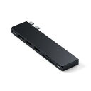 Satechi USB-C Pro ハブ スリム (ミッドナイト) 7...(2)