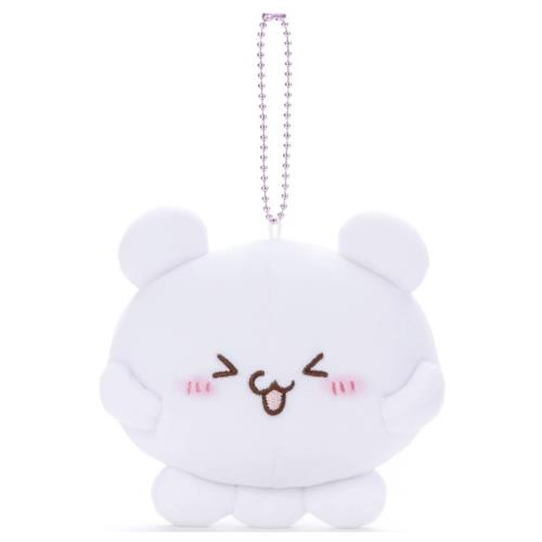 らぶいーず Mocchi-Mocchi- ボールチェーンマスコット すもっぴ (うれしいな) ぬいぐるみ幅約11cm