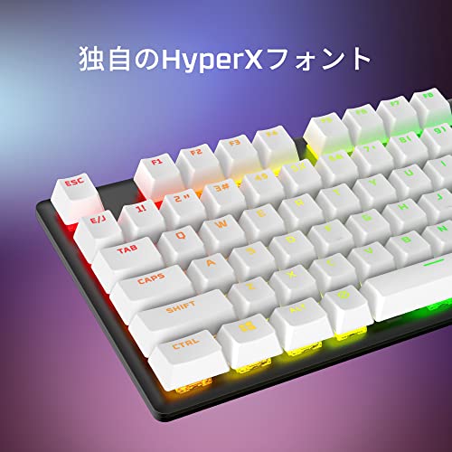 ���ܸ����� �ϥ��ѡ����å���(HyperX) PBT�ץǥ��󥰥����ȥå� �ե�108�������å� �ԥ� 2ǯ�ݾ� 519T9AA#ABJ