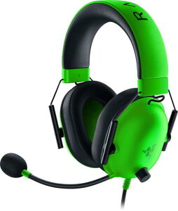 Razer BlackShark V2 X Green ゲーミングヘッドセット 3.5mmアナログ 7.1ch サラウンド 特許技術採用50mmドライバ 単一指向性マイク ノイズキャンセリング 高遮音性イヤーカップ 軽量240g PC PS4 PS5 Xbox Nintendo Switch 日本保証品 RZ04-03240600-R3M1