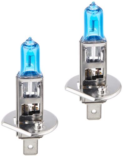 IPF ヘッドライト フォグランプ ハロゲン 車用 H1 5300K 青白光 12V用 2本入 車検対応 ロービームが明..