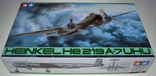 タミヤ 1/48 傑作機シリーズ No.57 ドイツ空軍 ハインケル He219 A-7 ウーフー プラモデル TM61057
