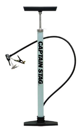 キャプテンスタッグ(CAPTAIN STAG) 空気入 SG 鉄/タンクなし/英・米式バルブ対応 (ライトブルー) Y-3139