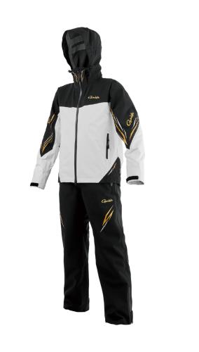 がまかつ(Gamakatsu) アルテマシールドプロ レインスーツ ブラック/ホワイト 3L GM3785