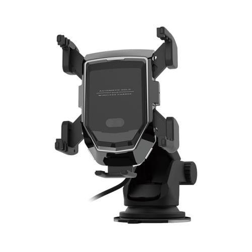 カシムラ(Kashimura)自動開閉式ワイヤレス充電ホルダー 4アーム 前後調節 吸盤取り付け KW-55