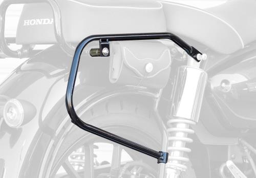 キジマ(Kijima) GB350C('24-) バイクパーツ サイドバッグサポート スチール製 右側用 ブラック210-49991