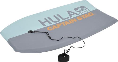 キャプテンスタッグ(CAPTAIN STAG) ボディボード EVA ボディーボード 37inc リーシュコード付き グレー..